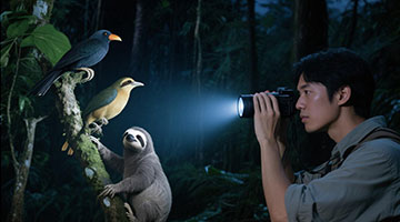 Nighttime observation (Wildlife Research and Conservation)
